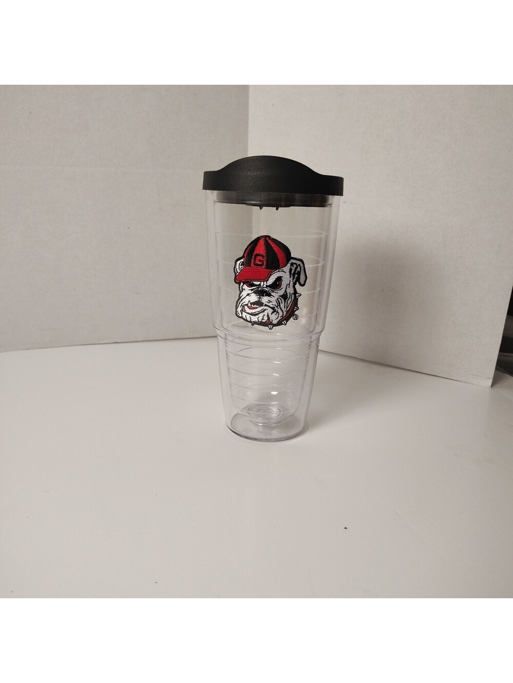 Tervis Georgia Bulldogs Logo Travel Tumbler with Black Lid
